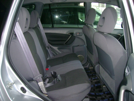 Rear interior